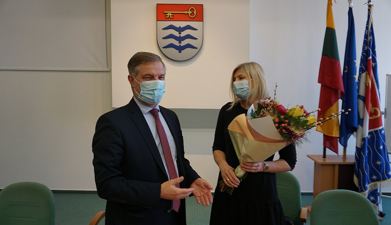 Darbą pradėjo nauja Luokesos seniūnė